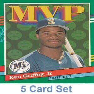Ken Griffey Jr. MLB Card Collection